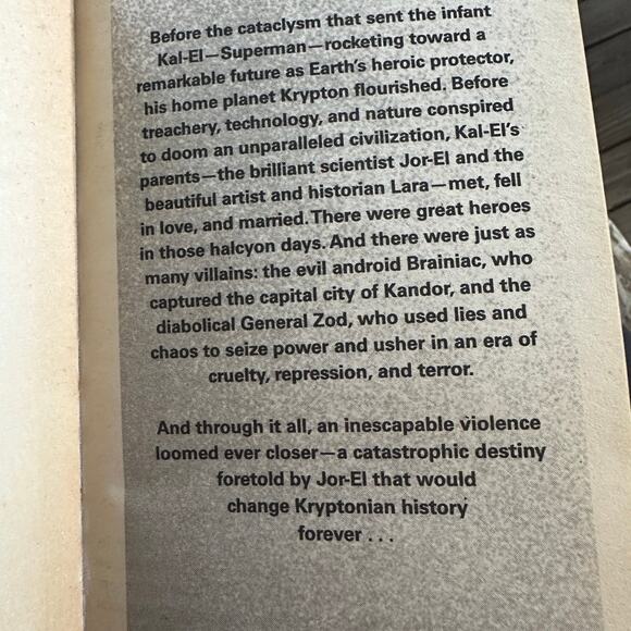 The Last Days of Krypton by Author Kevin J Anderson Book Published 12/04/2012 - Picture 3 of 4